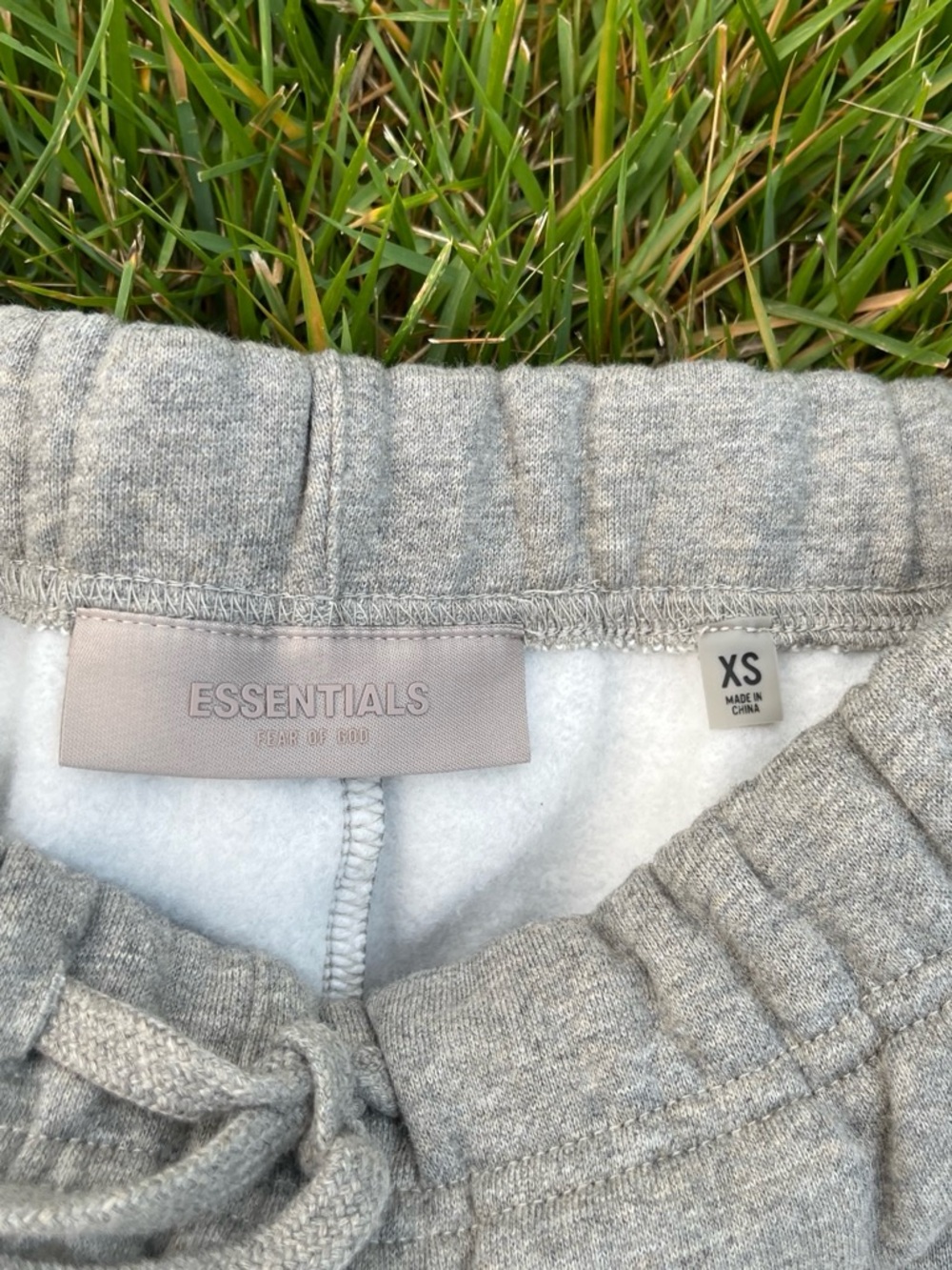 Fear of God Essentials Heather Gray Athletic Shorts - Picture 6 of 8